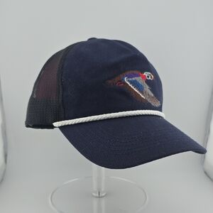 Drake Waterfowl Wood Duck Rope Hat NWT Mesh Back Hunting Cap